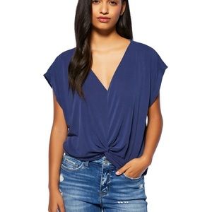 Mojave Desert Twist Front Sandwash Top